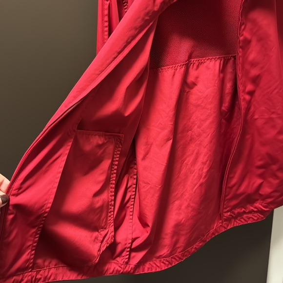 Polo Ralph Lauren Golf Windbreaker Jacket Red SizeM EUC Excellent Used Condition - Picture 8 of 8